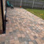 Block Paved Patio completed in Holton-le-Clay.