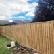 Feather Edge Fence Post Panel
